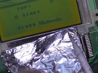 ハンダの熱で再接着