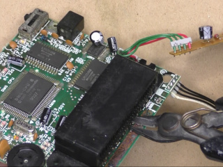 ニッパーで取る