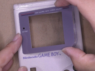 新しいスクリーンを貼る